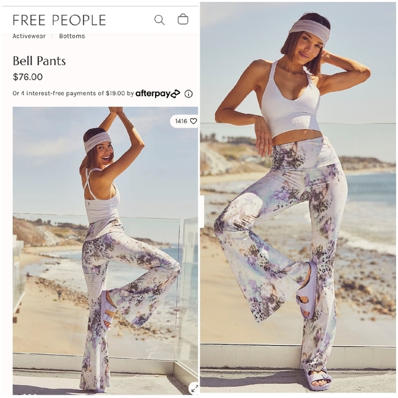 Free People Pants - Free People The Movement Bell Yoga Pants